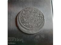 Old Turkish silver coin