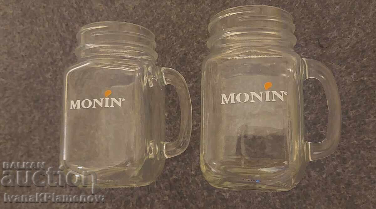 Two glass jars - 6 Two glass jars - 6