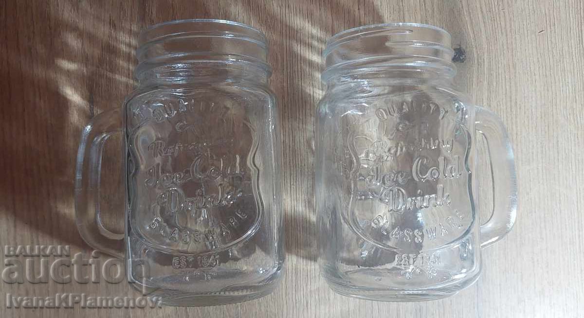 Чаши буркани два броя - 7 Чаши буркани два броя - 7