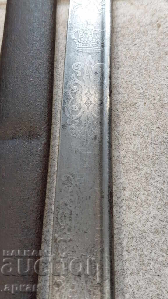 Auction Principality of Bulgaria - officer's saber Prince Ferdinand Auction Principality of Bulgaria - officer's saber Prince Ferdinand