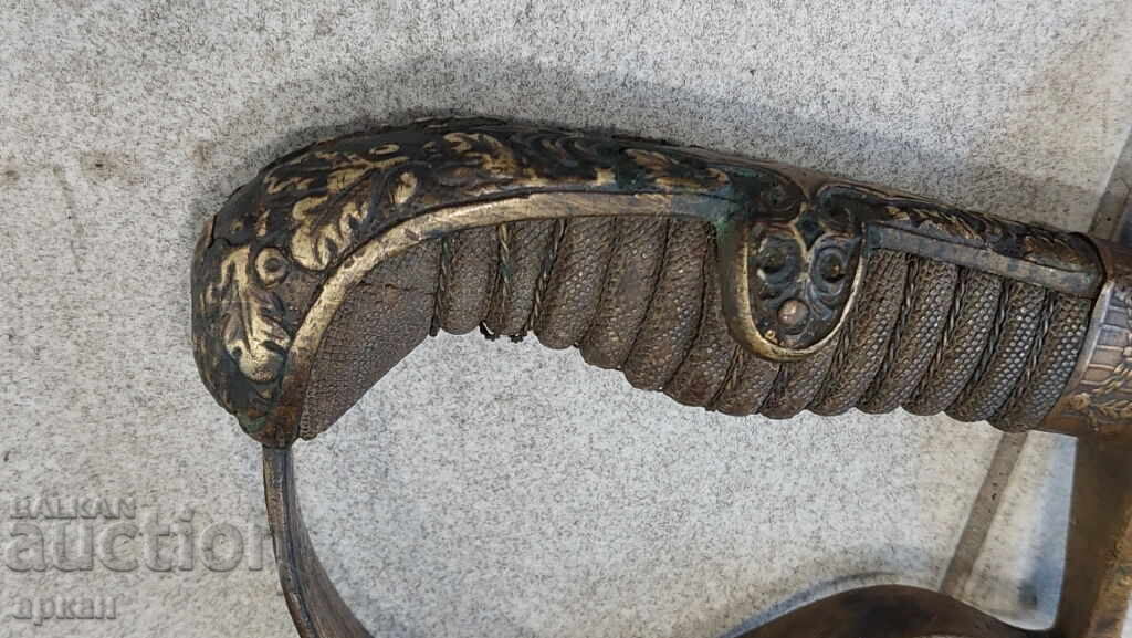 Principality of Bulgaria - officer's saber Prince Ferdinand - 5 Principality of Bulgaria - officer's saber Prince Ferdinand - 5