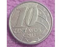 10 centavos Brazil 2014