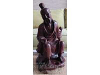 Sculptură în lemn pentru colecționari, înălțime 18 cm