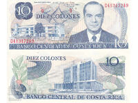 tino37- COSTA RICA - 10 COLONES - 1986 - UNC