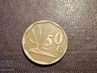 50 cents 1995 South Africa