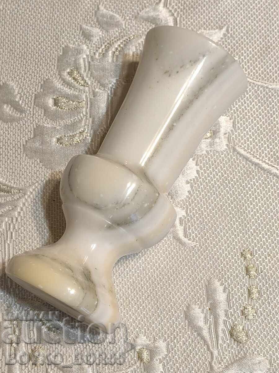 Livrarea Antique Beautiful Bulgarian Sots White Marmur Vase