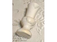 Antique Beautiful Bulgarian Sots White Marble Vase