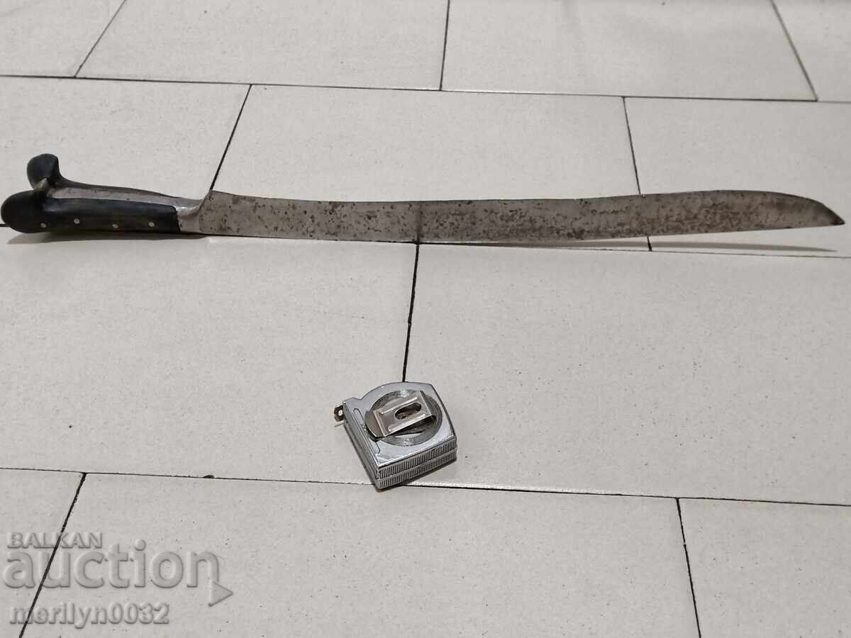 Old shepherd's knife without scabbard with a master's stamp on the blade - 5 Old shepherd's knife without scabbard with a master's stamp on the blade - 5