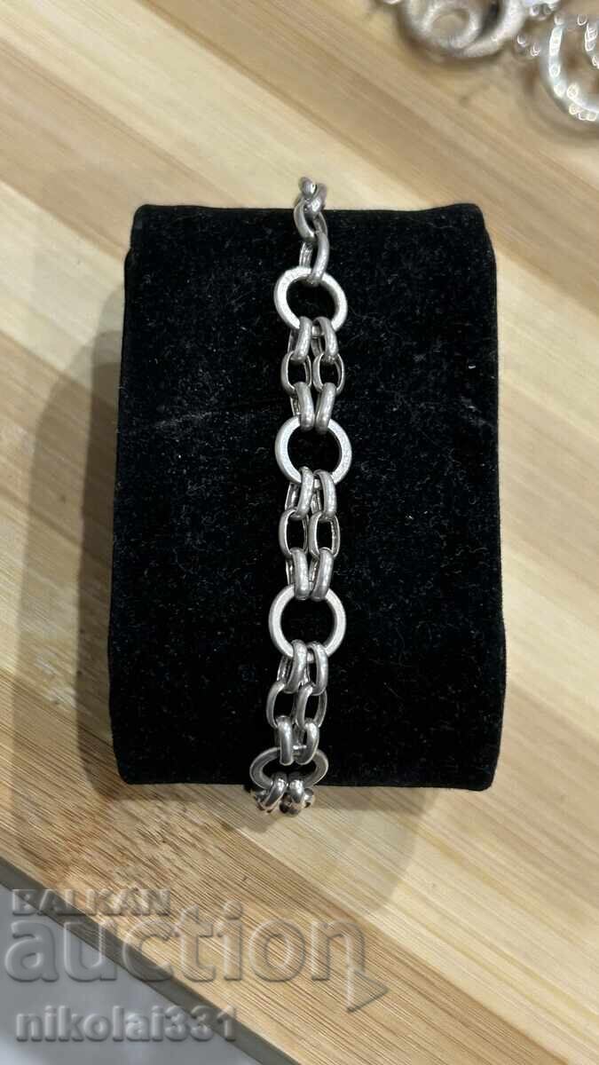 Women's silver bracelet