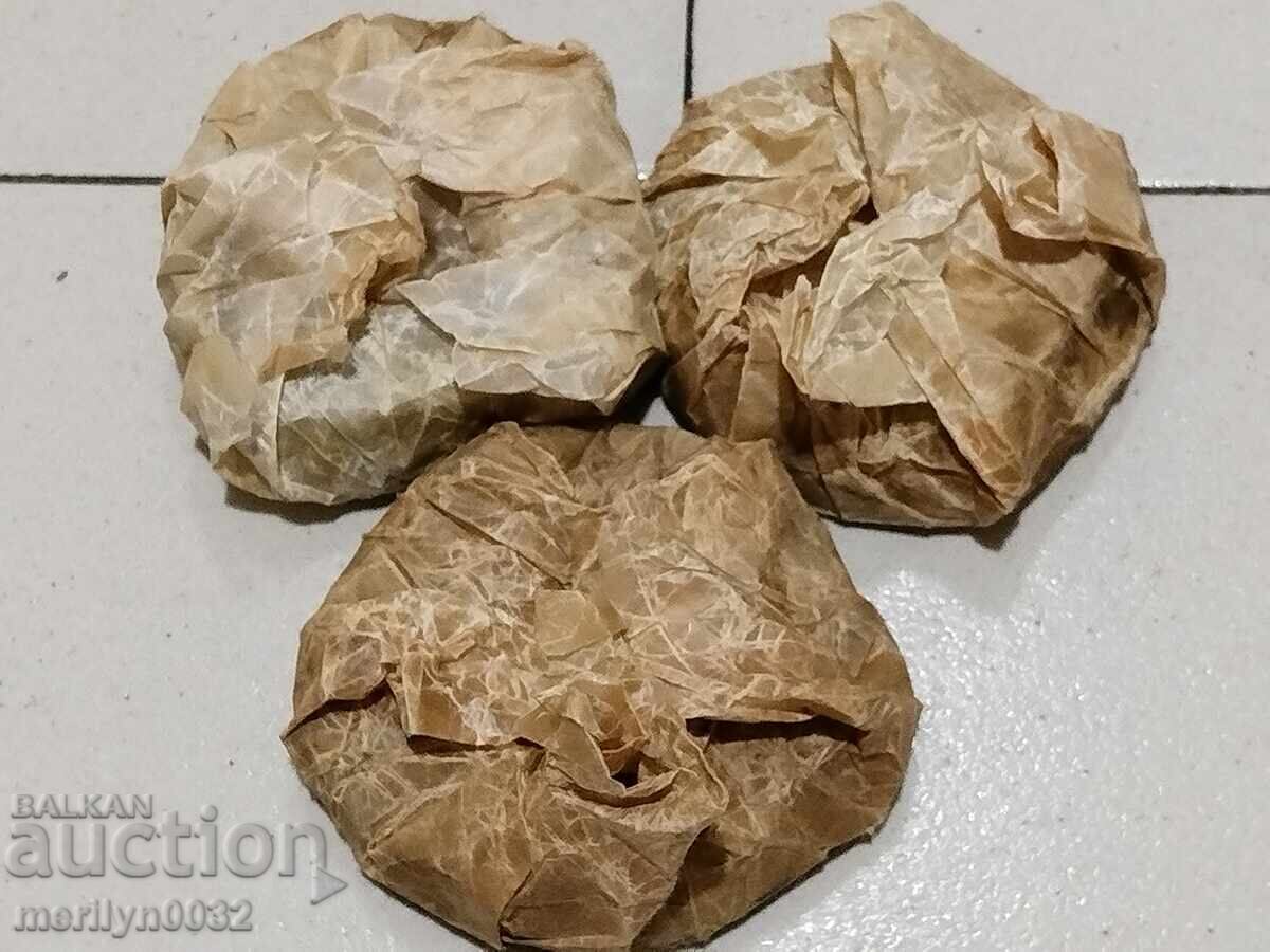 3 rolls of insulating tape from the early socialist 1950s of the Republic of Bulgaria - 7 3 rolls of insulating tape from the early socialist 1950s of the Republic of Bulgaria - 7