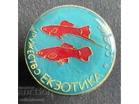 39456 Bulgaria sign Exotica Society Sofia fish lovers