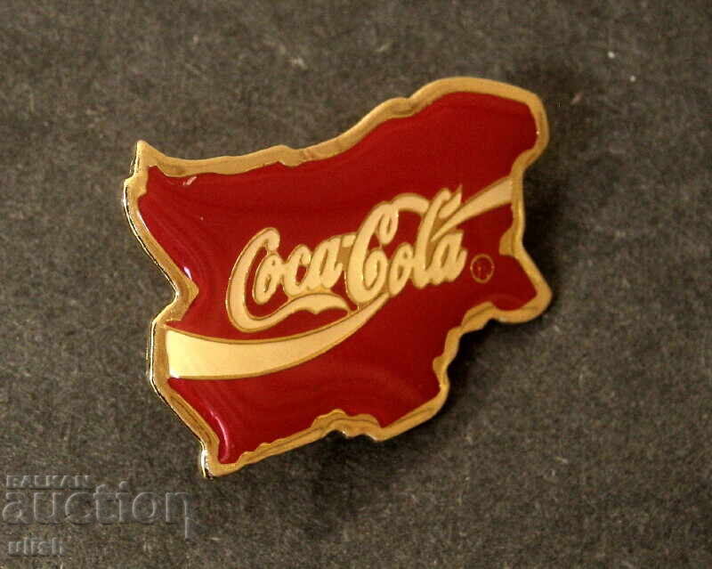 Old Coca Cola Bulgaria badge