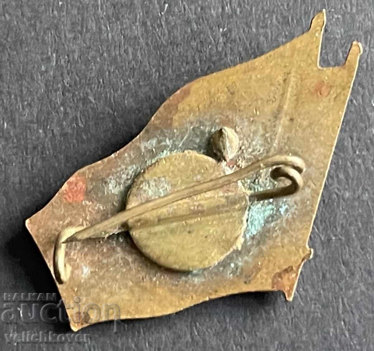 39464 Bulgaria badge 9th Congress of the DCMS enamel with price 10.00 BGN | € 5.11 39464 Bulgaria badge 9th Congress of the DCMS enamel with price 10.00 BGN | € 5.11