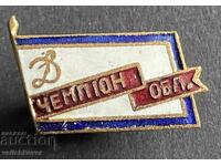 39470 USSR badge champion of the region Dynamo enamel