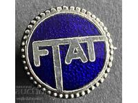 39480 Italy luxury sign FIAT enamel English quality