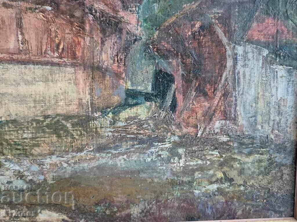 Ivan Hristov 1900-1987 Revival house painting from 1937 - 6