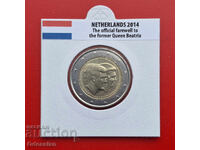 Netherlands 2 euro Farewell to former Queen Beatrix 2014