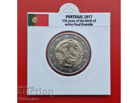 Португалия • 2 евро • Раул Брандао • 2017