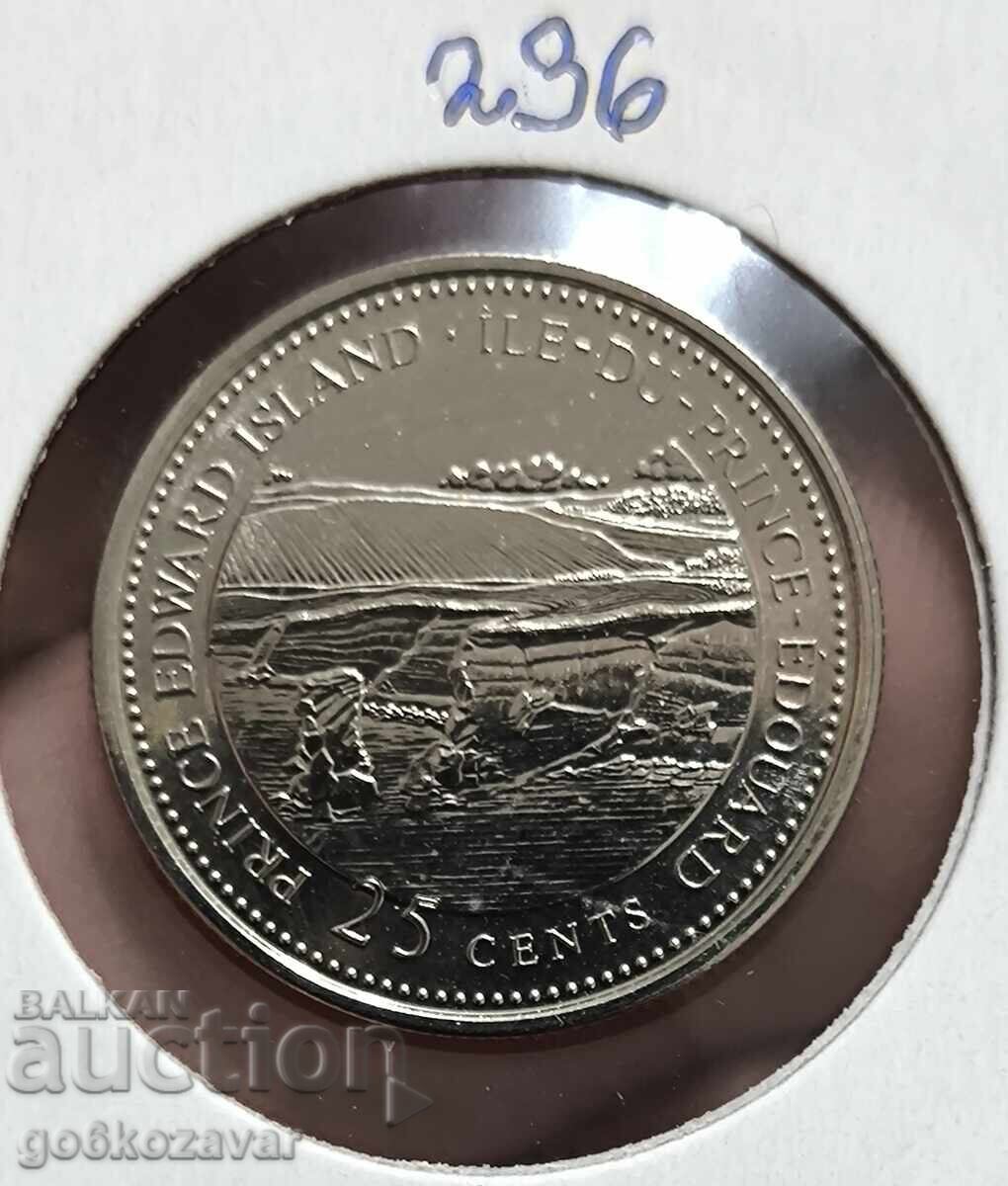 Canada 25 cents 1992 commemorative! Proof UNC!