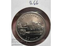 Canada 25 cents 1992 commemorative! Proof UNC!