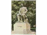 Postcard Bulgaria Sofia Monument to Ivan Vazov 1*