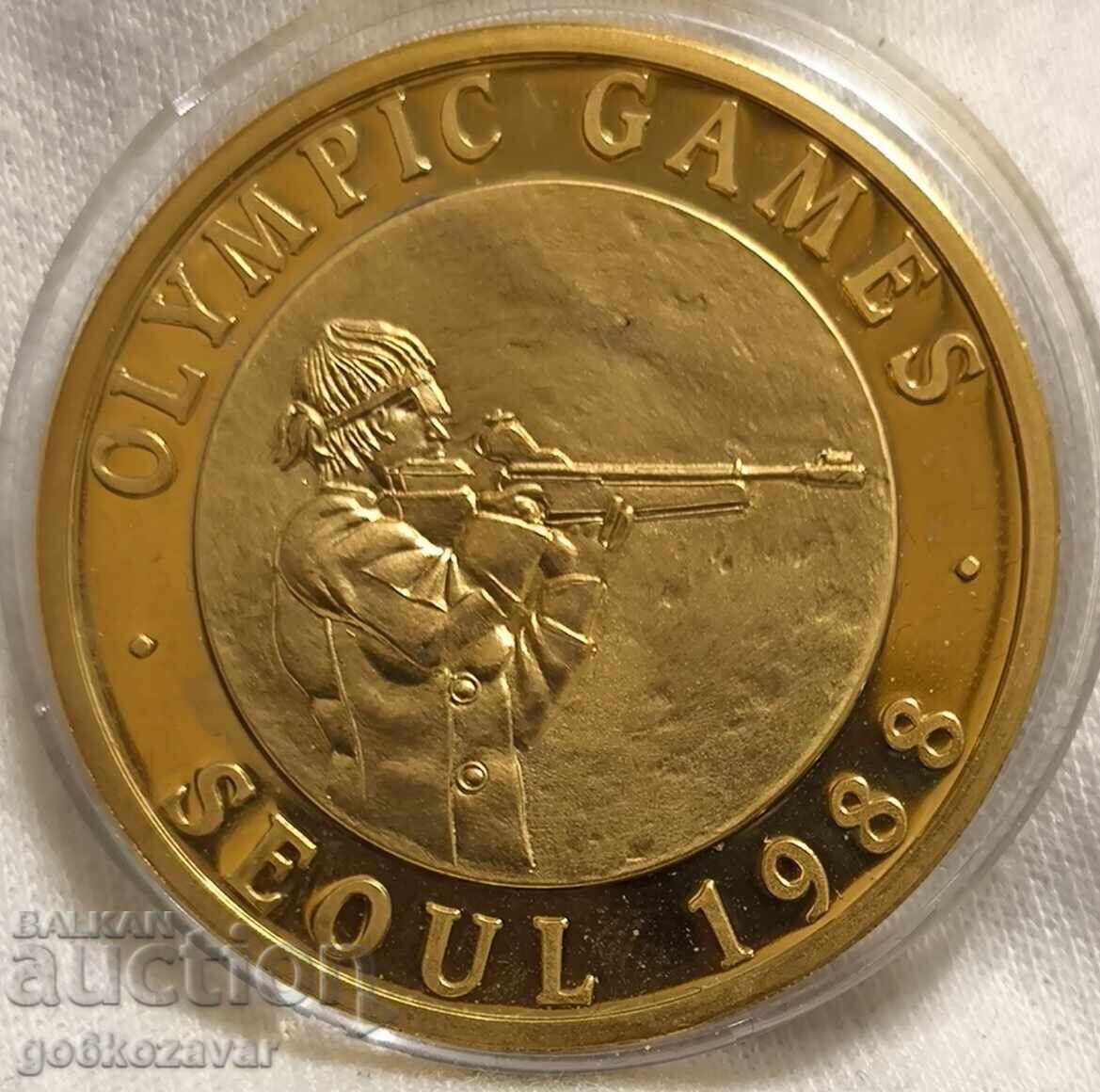 Медал Олимпийски игри Сеул 1988г Proof UNC ! с цена € 8.18 | 16.00 лв.