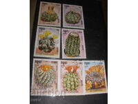 Stamps-Cactuses-N R Kampuchea-1986-7 pcs.