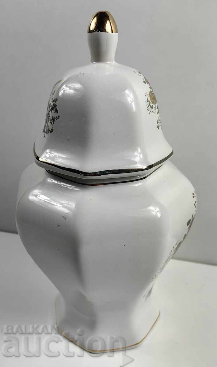 ΜΕΓΑΛΟ ΠΟΡΣΕΛΑΝΙΝΟ ΒΑΖΟ ΜΕ ΚΑΠΑΚΙ ΥΓΙΕΣ ΒΑΖΟ ΤΟΥΡΝΙΟΥ με τιμή € 63.00 | 123.22 BGN