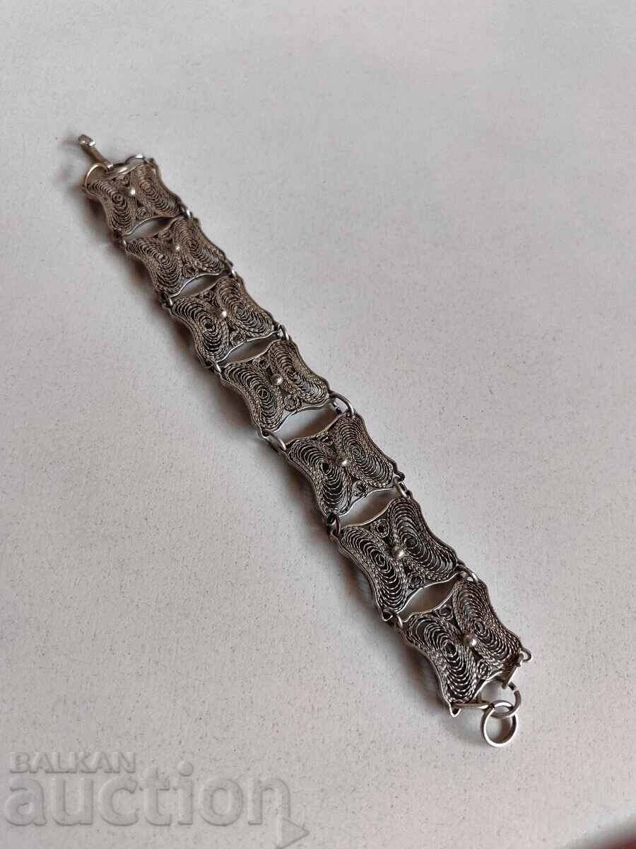 BIJUTERII VECHI FRUMOASE BRATARA FILIGRAN - 7 BIJUTERII VECHI FRUMOASE BRATARA FILIGRAN - 7