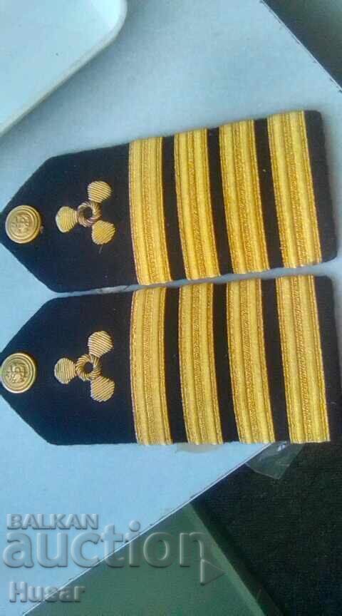 чужди ВМС красиви пагони, сърма пом капитан механик
