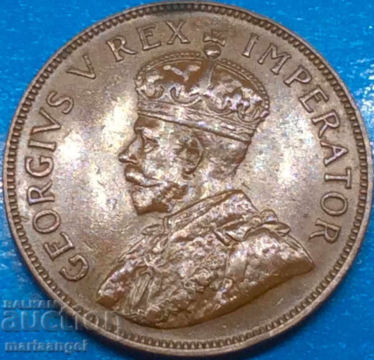 1 Penny 1935 South Africa George V 1910-1936 9.47g