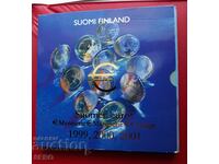 Finlanda-SET 1999,2000,2001 de 8 monede euro fiecare-3 seturi