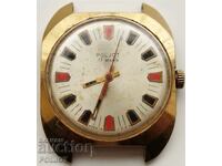 Old mechanical watch POLJOT, USSR, AU10