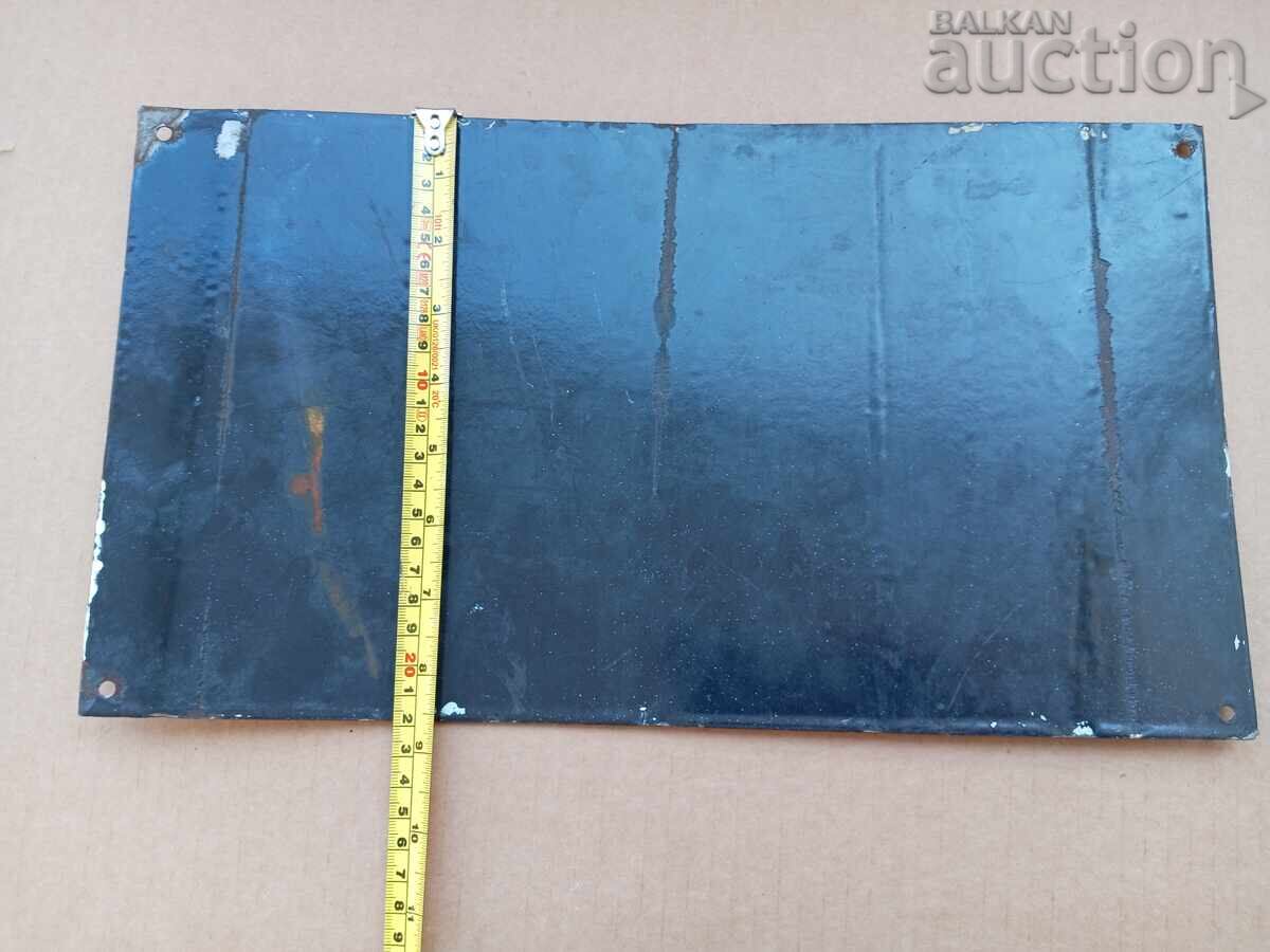 IN CASE OF FIRE tel. 9 160 social enamel sign 70s - 6 IN CASE OF FIRE tel. 9 160 social enamel sign 70s - 6