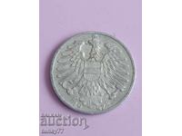 Austria 1947 1 șiling aluminiu-