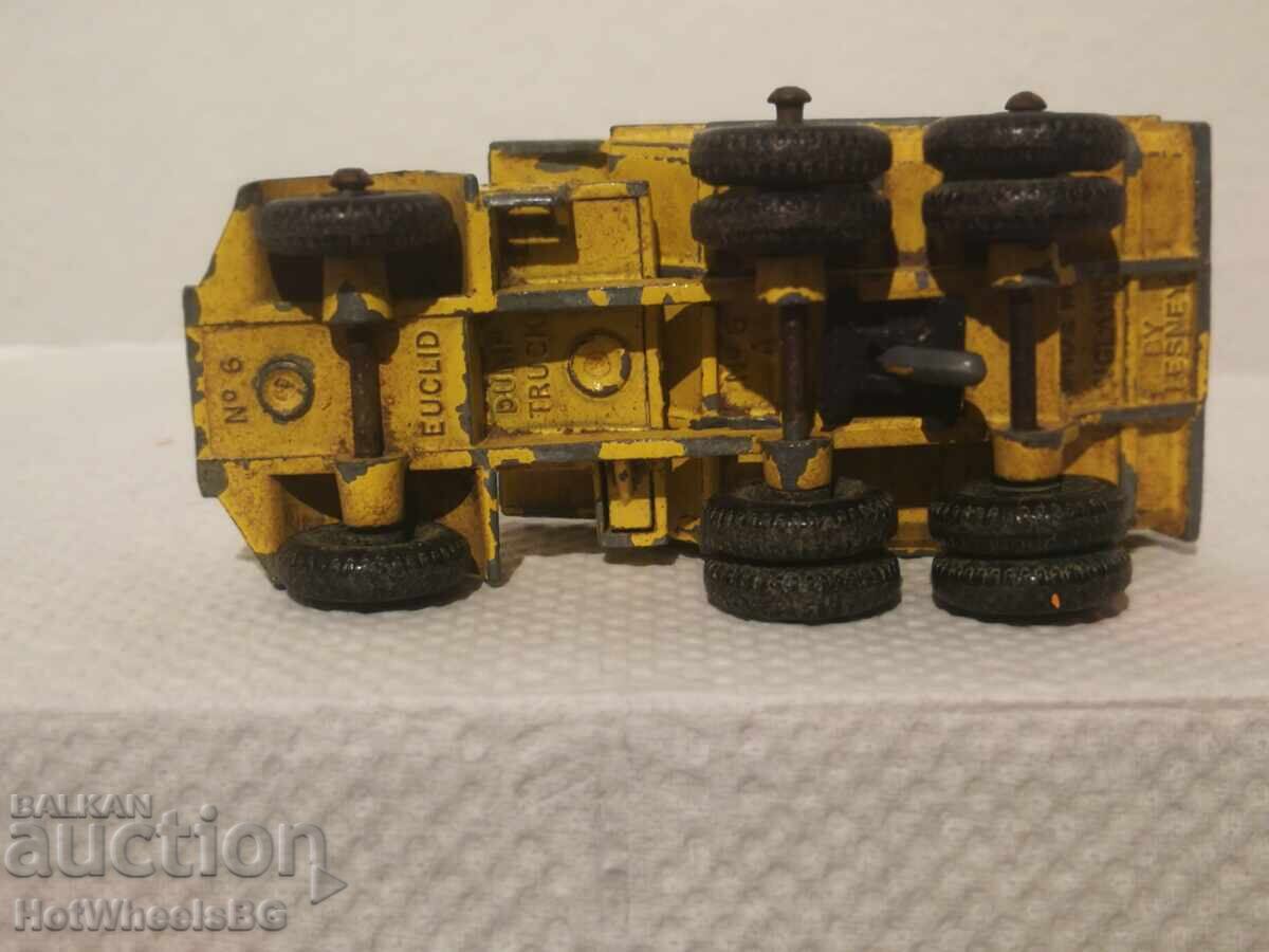 Matchbox LESNEY -No 6 C Euclid Dump Truck 1963 - 7 Matchbox LESNEY -No 6 C Euclid Dump Truck 1963 - 7