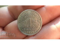 Franța 1 franc, 1942