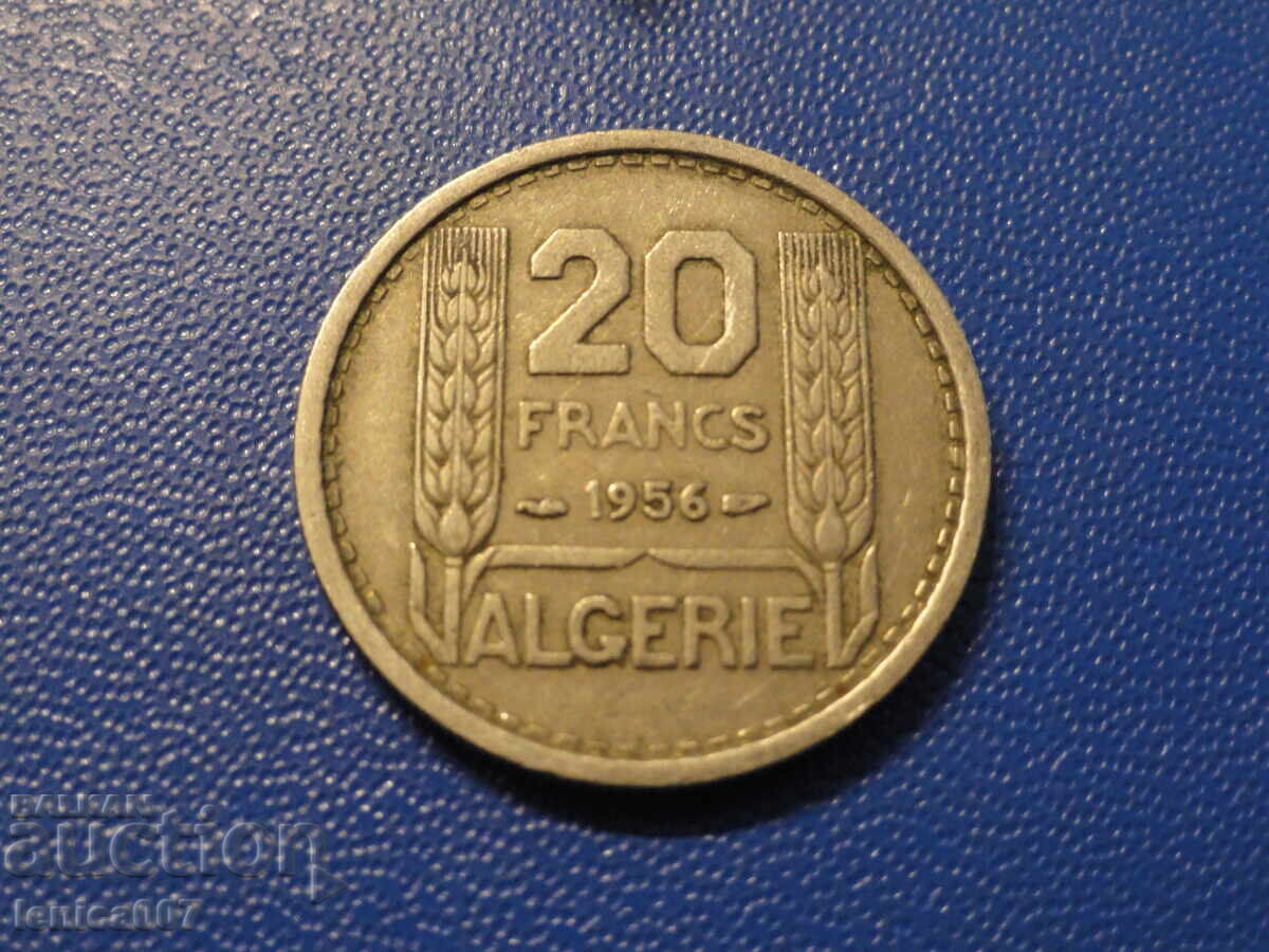 Auction Algeria 1956 - 20 francs Auction Algeria 1956 - 20 francs