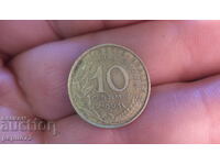 France 10 centimes, 1963