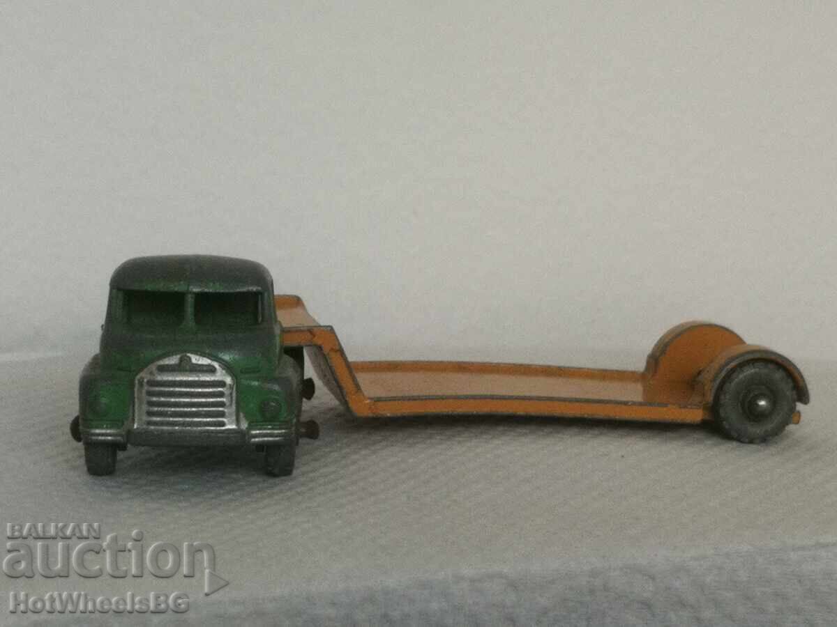 MATCHBOX LESNEY. No. 27 B Low Loader 1958 - 5 MATCHBOX LESNEY. No. 27 B Low Loader 1958 - 5