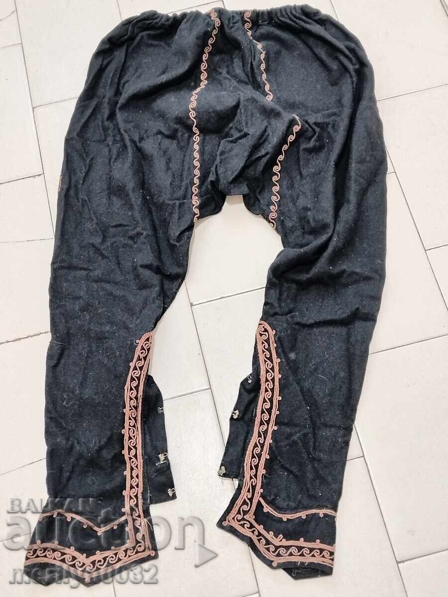 Auction  Old men's costume with braids for voivodes