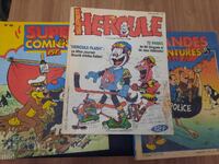 Three comics Pif and Hercule