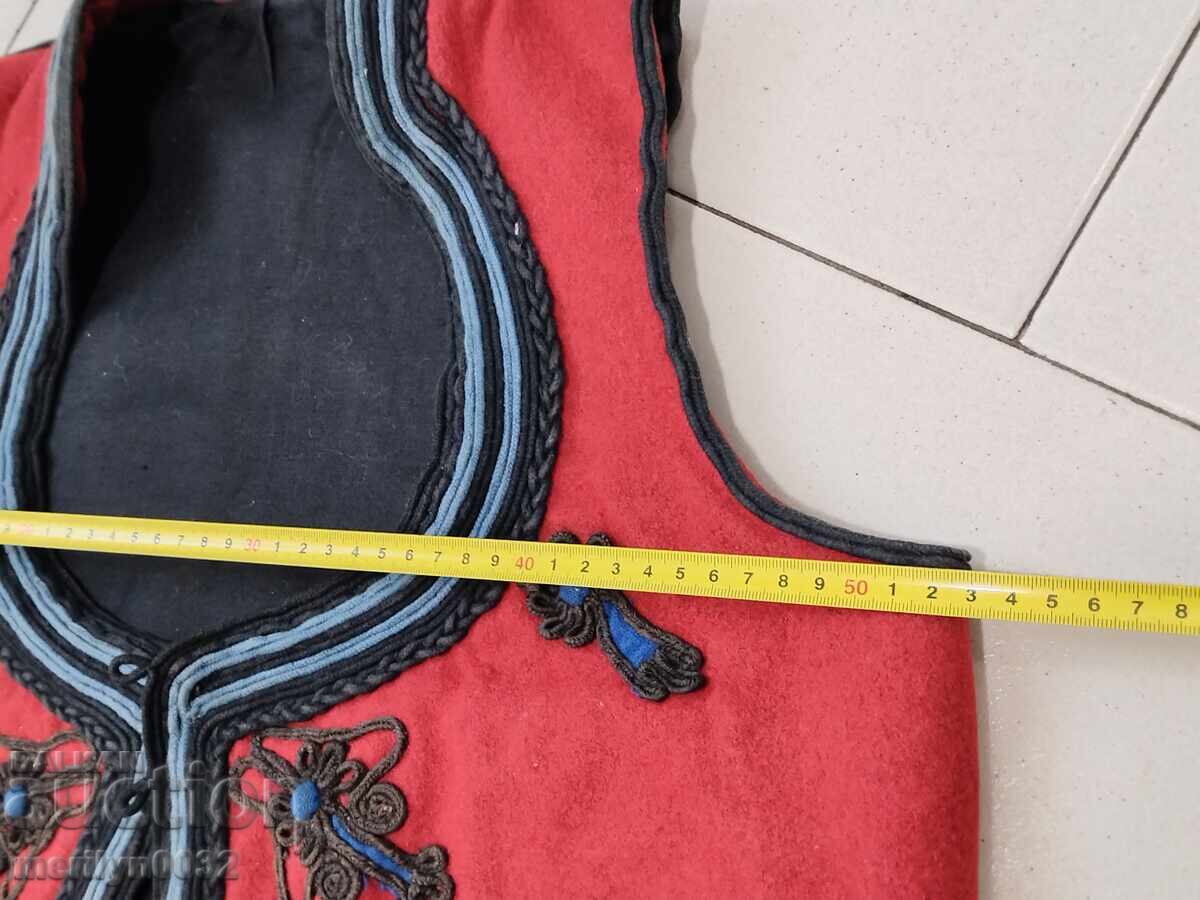 Delivery of Vest, old vest with braids, costume, poturi Delivery of Vest, old vest with braids, costume, poturi