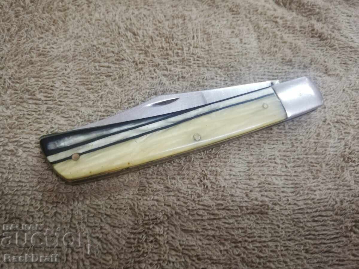 Old Sots pocket knife with opener Sickle and Hammer - 6