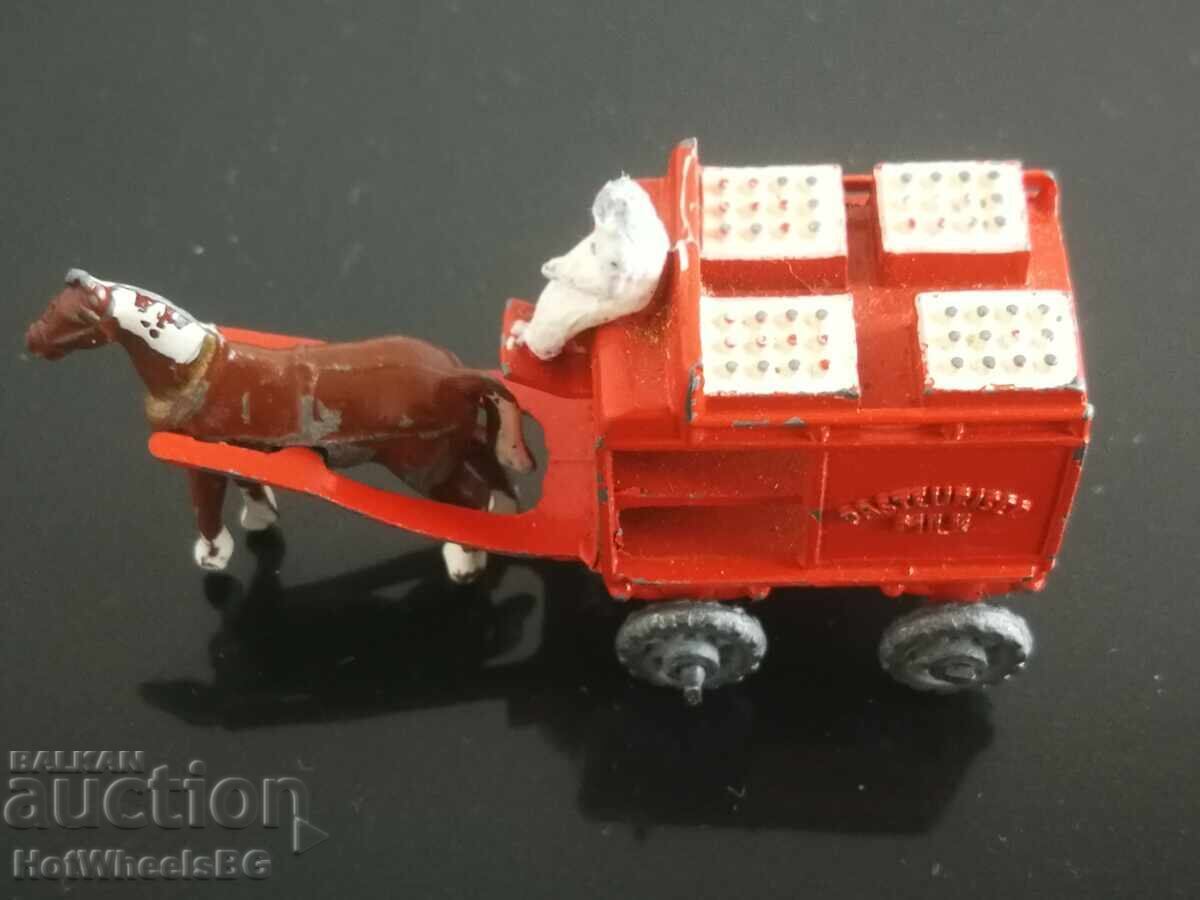 Matchbox LESNEY -No 7A Horse Drawn Milk 1954- - 5 Matchbox LESNEY -No 7A Horse Drawn Milk 1954- - 5