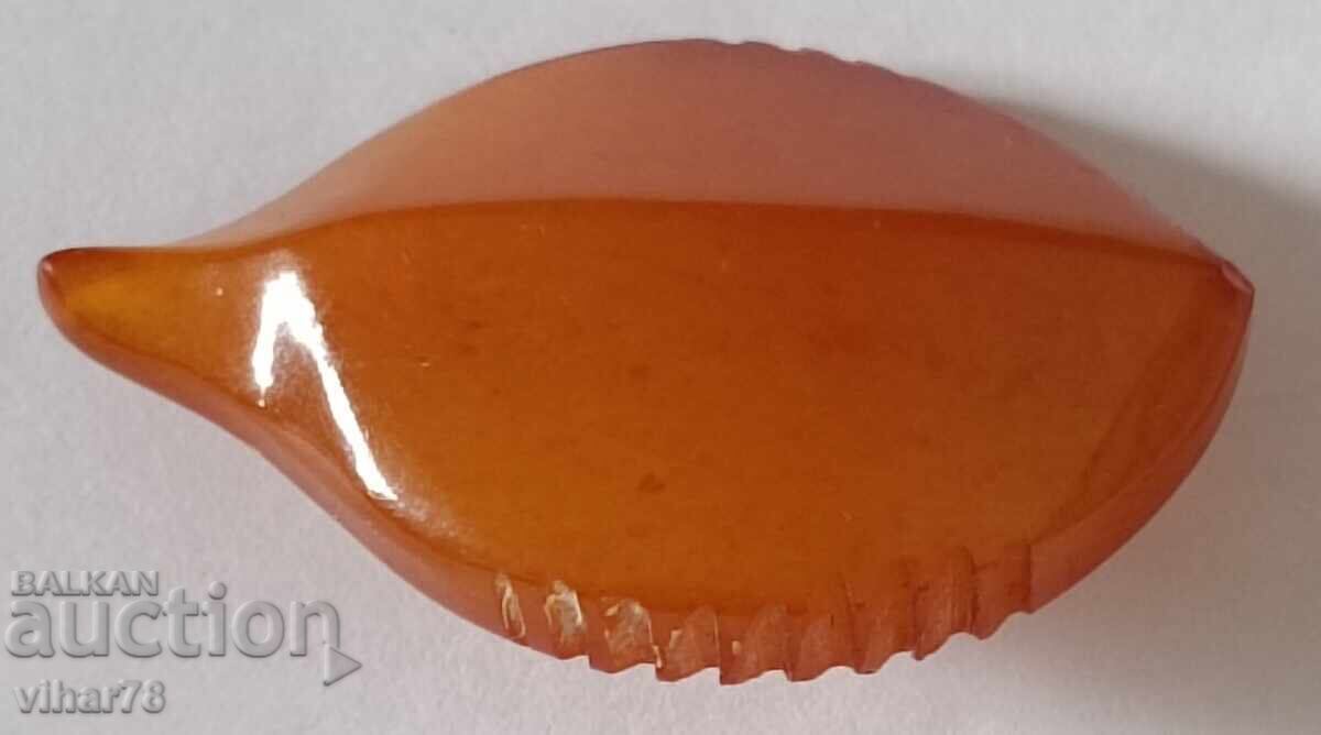 Old Brooch with Amber - 7 Old Brooch with Amber - 7