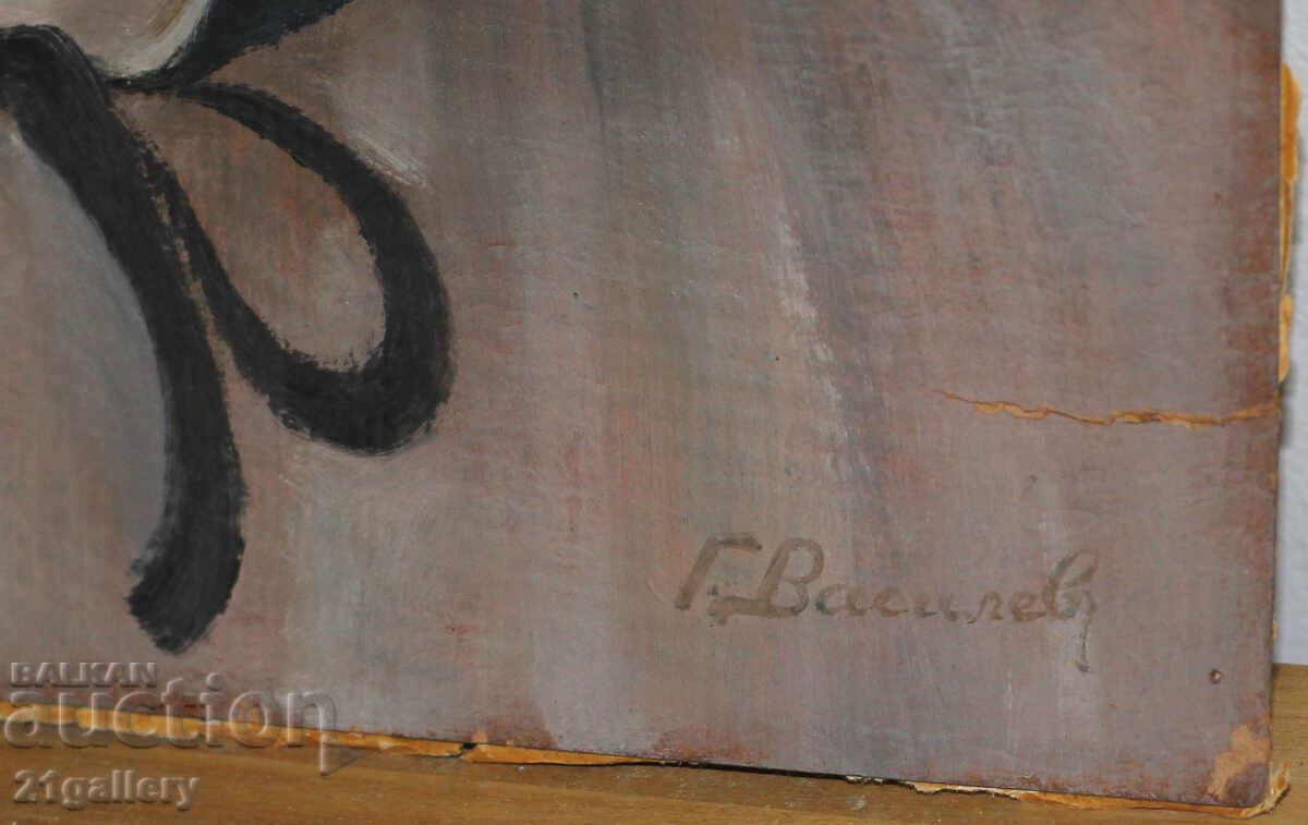 Georgi Vassilev (1885-1972) portret, picturi în ulei - 7 Georgi Vassilev (1885-1972) portret, picturi în ulei - 7