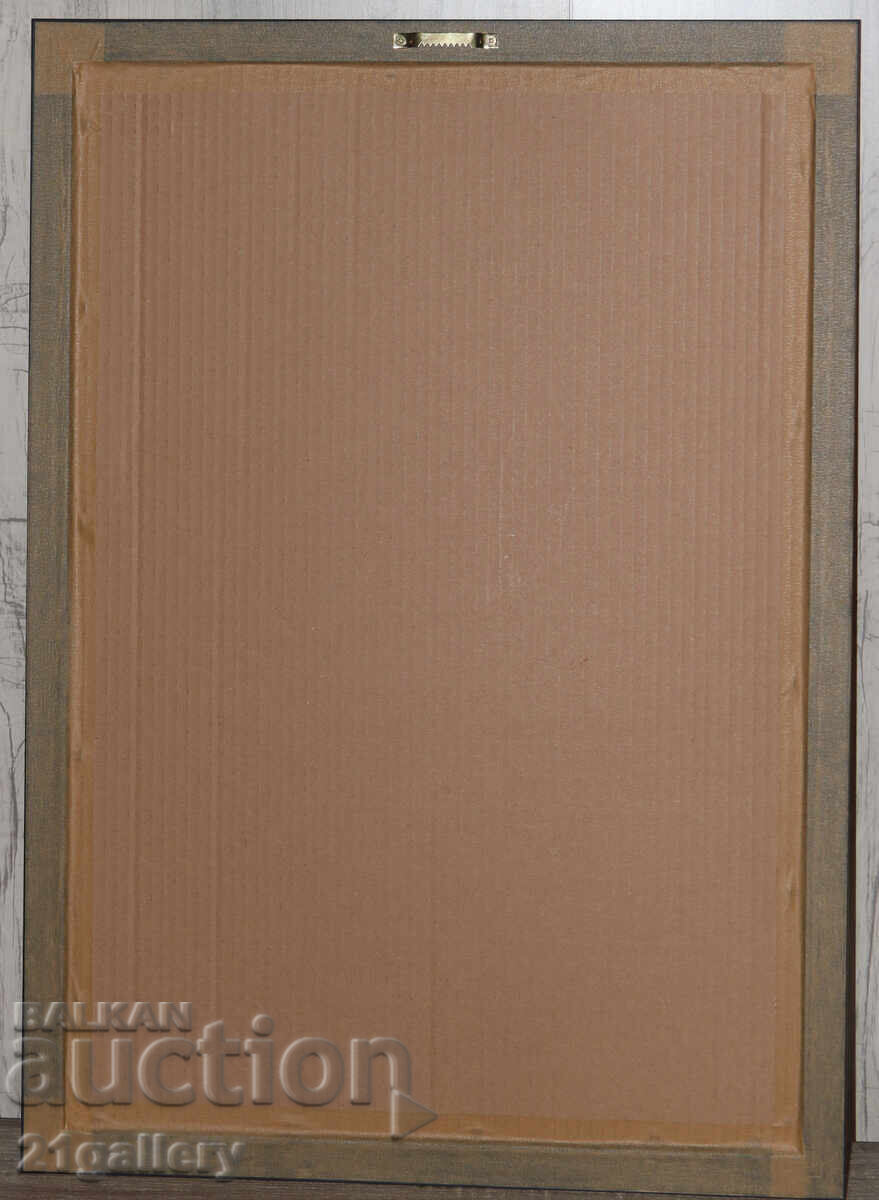 Georgi Vassilev (1885-1972) portrait, oil on canvas, 1928. - 7 Georgi Vassilev (1885-1972) portrait, oil on canvas, 1928. - 7