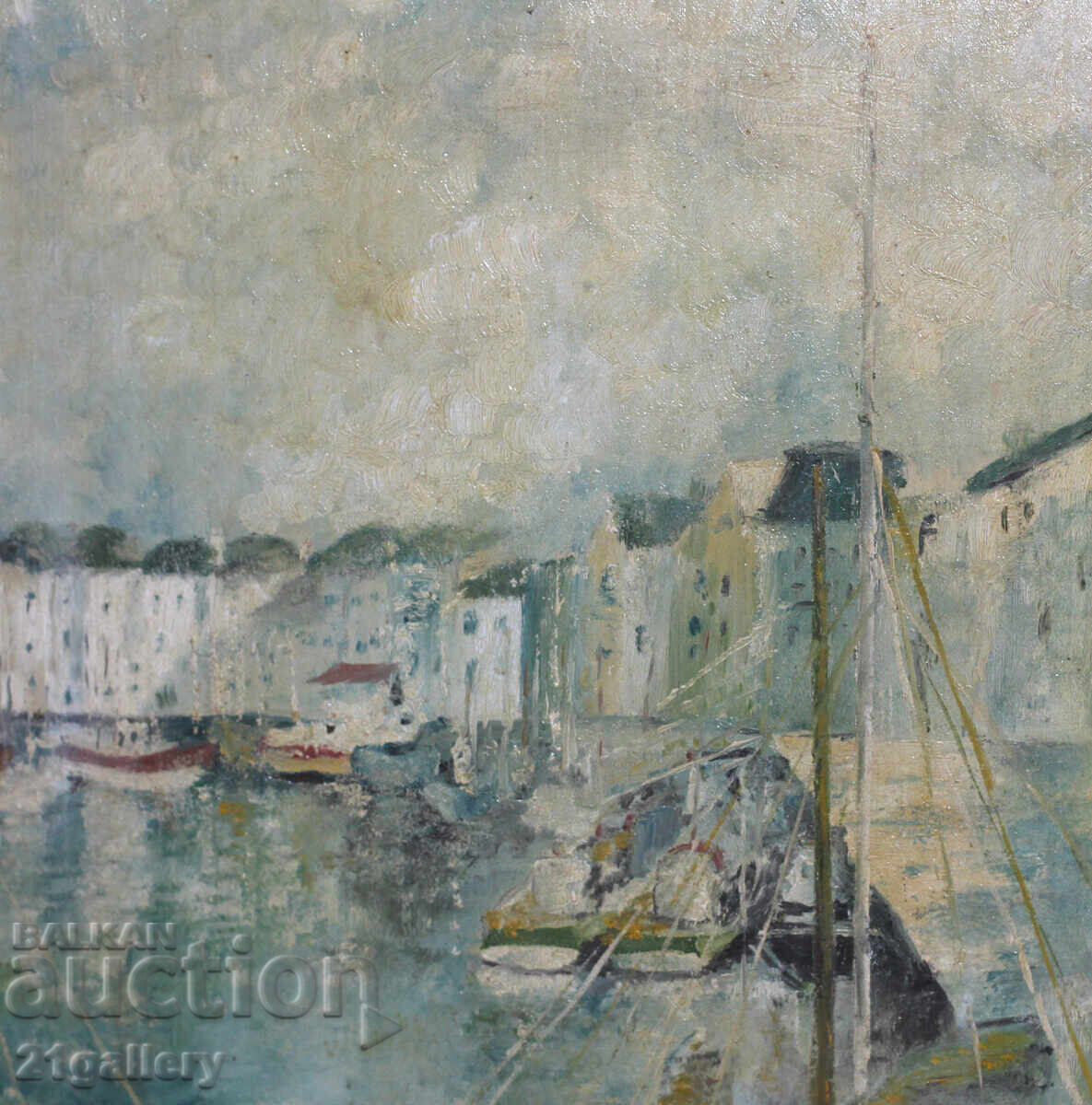 Auction Tamara Kolarova, oil paints, signed 1980. Auction Tamara Kolarova, oil paints, signed 1980.