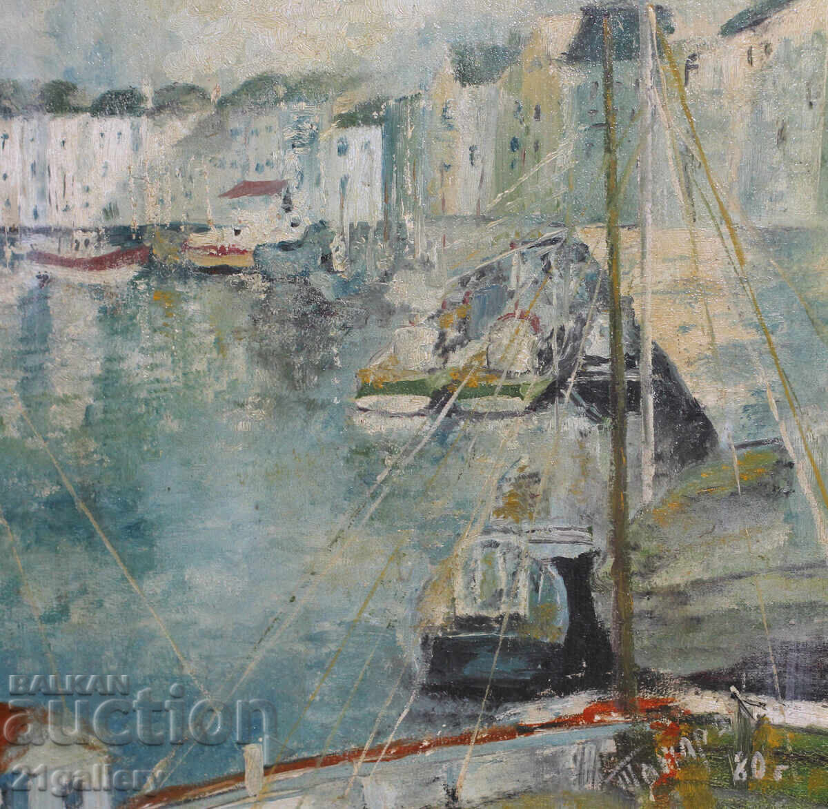 Tamara Kolarova, oil paints, signed 1980. - 5 Tamara Kolarova, oil paints, signed 1980. - 5